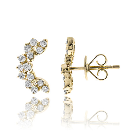 Boucles d'oreilles en or et Diamant I1 (H) (CIRARI)