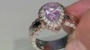 Zilveren ring met een Braziliaanse kunziet (Gems en Vogue)