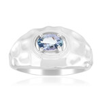 Anillo en plata con Tanzanita sin calentar (Pallanova)