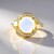Anello in argento con Opale di Welo