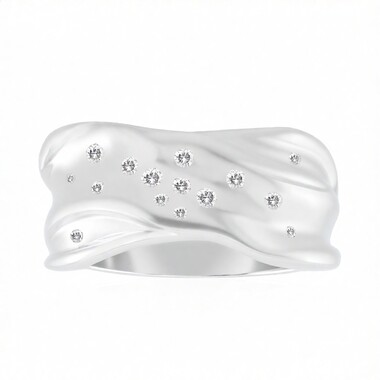 Anillo en oro con Diamante VVS1 (G) (Annette)