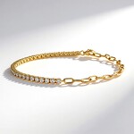 Bracciale in oro con Diamante SI1 (H) (CIRARI)