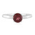 Mozambique Garnet Silver Ring