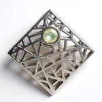 Pendentif en argent et Opale Welo (MONOSONO COLLECTION)