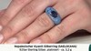 Zilveren ring met een Nepal Kyaniet (SAELOCANA)