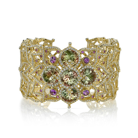 18K Zultanite Gold Bracelet