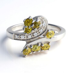 Anello in argento con Tormalina Cuprian