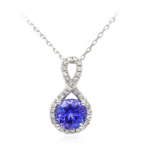 Collana in oro con Tanzanite AAA (CIRARI)