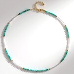 Collana in argento con Turchese