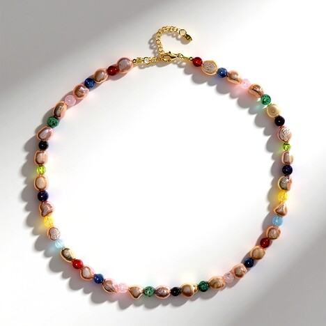 Collana in argento con Perla di Acqua Dolce