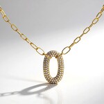 Collana in oro con Diamante I1 (H) (CIRARI)
