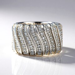 Anello in argento con Zircone