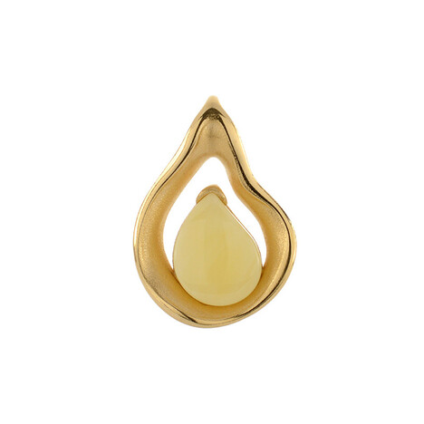 Baltischer Milky-Bernstein-Silberanhänger (dagen)