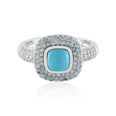 Anello in argento con Turchese Sleeping Beauty (de Melo)