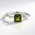Anello in argento con Vesuvianite