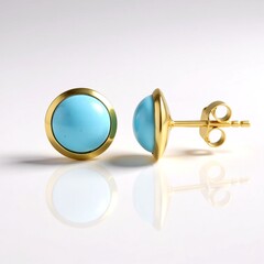 Orecchini in argento con Turchese Sleeping Beauty (de Melo Essence)