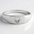 Bague en argent et Zircon