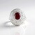Anello in argento con Rubino del Madagascar (Ornaments by de Melo)