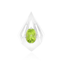 Colgante en plata con Peridoto de Jilin (Pallanova)
