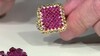 Anillo en plata con Rubí de Birmania (Gems en Vogue)