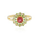 Anello in argento con Tormalina Rosa Nigeriana