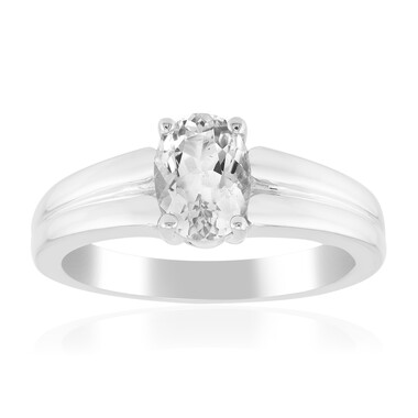 Herkimer Quarz-Silberring (Pallanova)