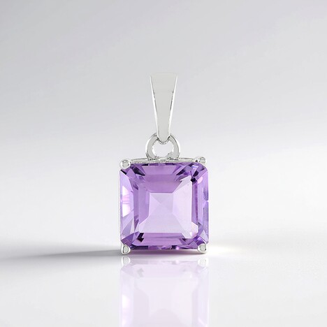Pendentif en argent et Améthyste