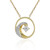 Lupenreiner (F) Brillant-Goldcollier (LUCENT DIAMONDS)
