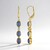 Orecchini in argento con Opale Blu (KM by Juwelo)