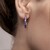 Pendientes en plata con Tanzanita
