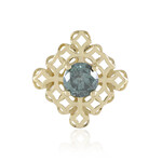 Colgante en oro con Diamante azul cielo I2 (Ornaments by de Melo)