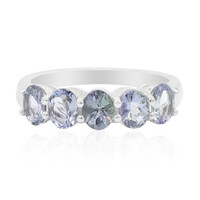 Anello in argento con Tanzanite (non riscaldata)