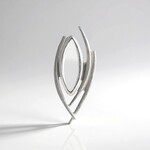 Ciondolo in argento con Quarzo Bianco (MONOSONO COLLECTION)