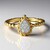 Anello in oro con Diamante SI1 (G) (Annette)