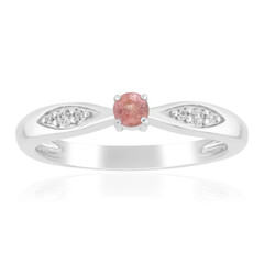 Zilveren ring met een pezzottaiet