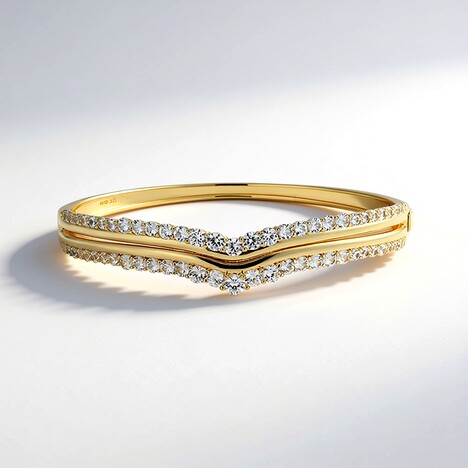 Bracciale in argento con Zircone (Adela Silber)