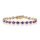 Sambia-Amethyst-Silberarmband