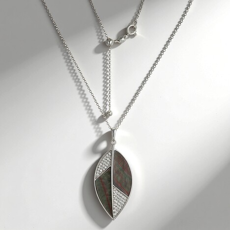 Collana in argento con Madreperla