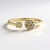 Anello in oro con Diamante Champagne I2 (de Melo Gold)