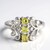 Anello in argento con Apatite Xia