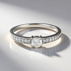Anello in argento con Zircone