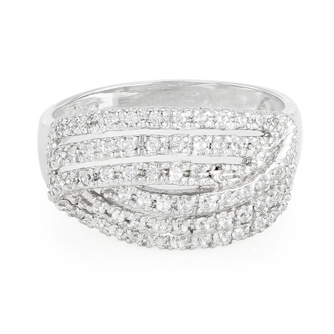 Anello in argento con Zircone