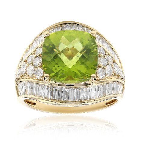 Bague en or et Péridot de Dashihe (CIRARI)