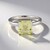 Anello in argento con Quarzo Limone