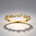 Bague en or et Diamant SI1 (G) (Annette)