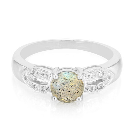 Spektrolith-Silberring