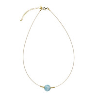 Collana in argento con Larimar