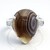 Anello in argento con Agata Botswana