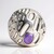Ciondolo in argento con Giadeite Lavanda (MONOSONO COLLECTION)