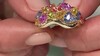 Gouden ring met een roze Tulear saffier (de Melo Gold)